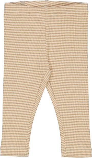 Wheat - Jersey Leggings // Cartouche rib stripe 